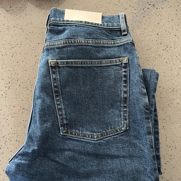 NWT Everlane Way-High Slim Jeans (Deep Rinse) - Picture 3 of 4